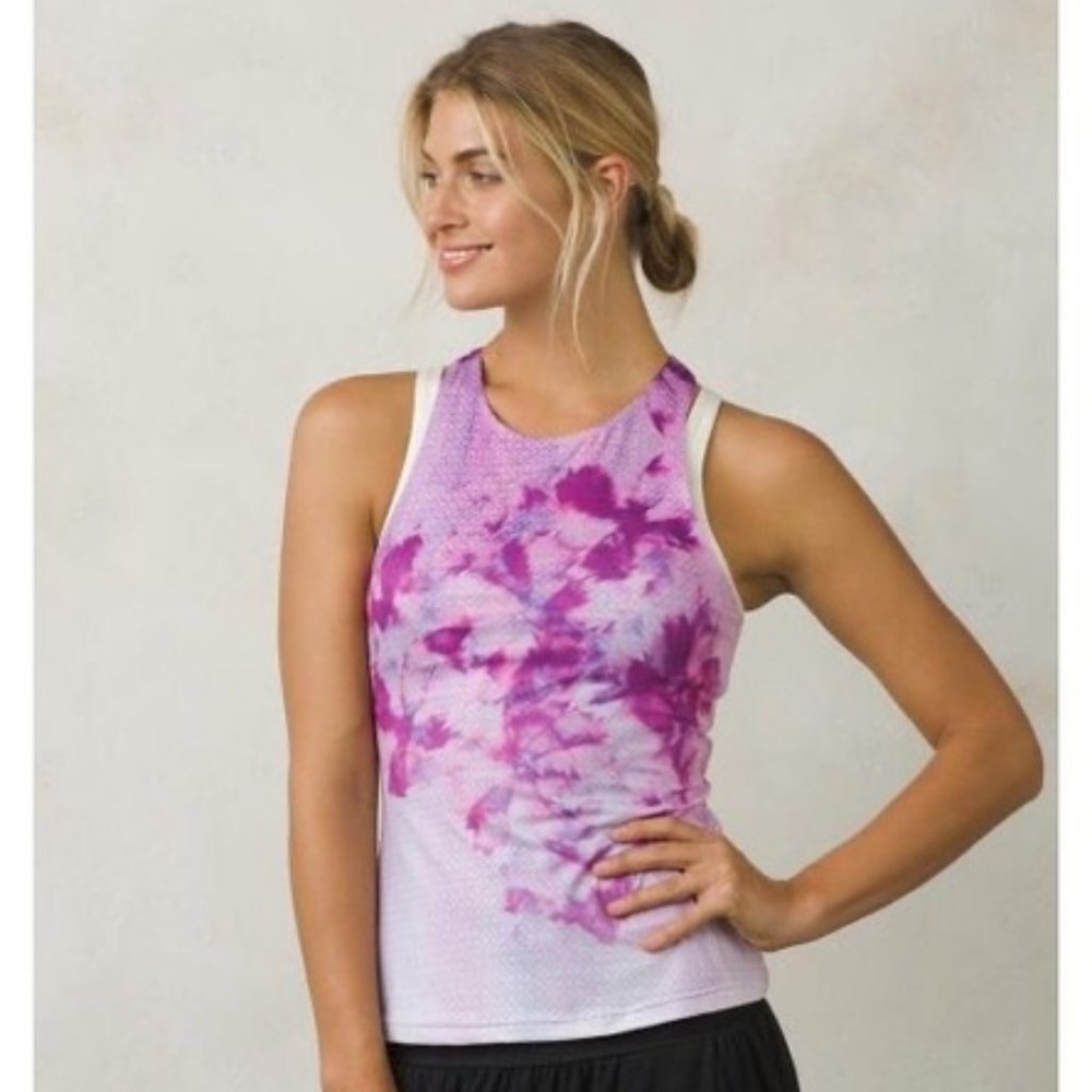 Prana Boost Print Top Grapevine Floral Tank